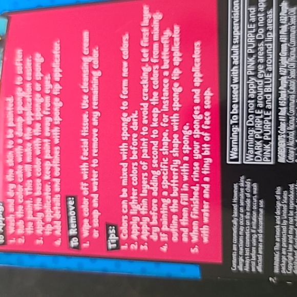 Face painting kit - Picture 2 of 2